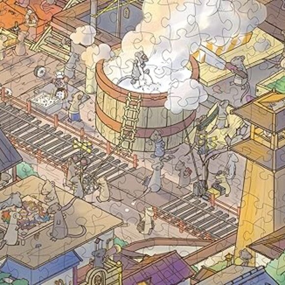 Magic Puzzle Company The Busy Bistro 1000 Piece Jigsaw Puzzle 28" x 21" Series 2 - Picture 11 of 11